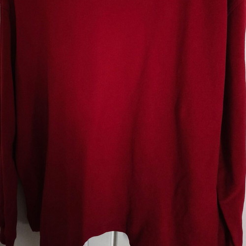 Gant Polo Shirt 2XL Long Sleeve Used Bordeaux Cotton
