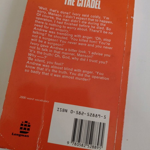 The Citadel novel used, Longman editions