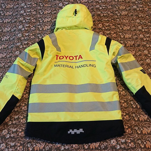 Work jacket like new, size M, windproof and waterproof