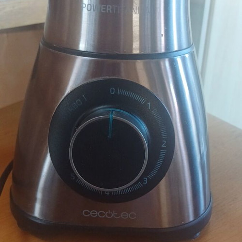 Cecotec Power Black Titanium 1300 Perfectmix Blender with Glass Jar 1.8 lt 1300W like new