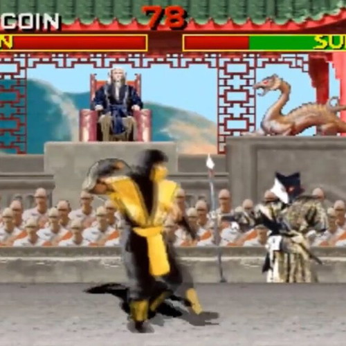 Mortal Kombat used video game