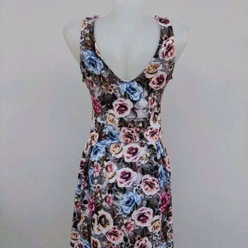Floral dress No.M/L multicolored like new