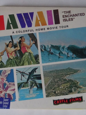 Super 8mm film "Hawaii" sound like new, 200ft