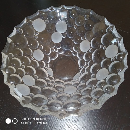Crystal bowl coup 30 cm new