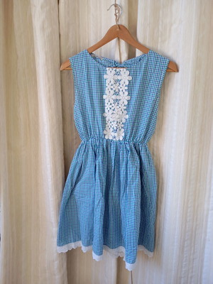 Regalinas dress like new, blue, 60s style