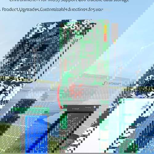 BMS 48V 16S 200A για μπαταρία LFP με οθόνη αφής πλήρες με την καλωδίωση
