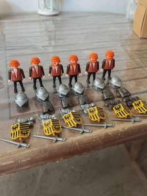 Playmobil 3890 πακέτο 604 ιππότες μεταχειρισμένο, με ελλείψεις