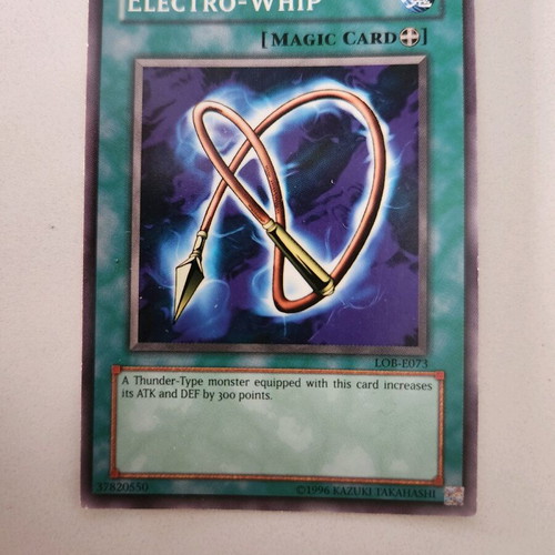 Yugi Oh Electro EHI0 card used