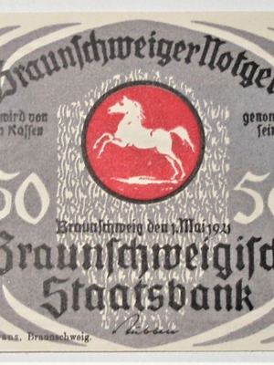 Germany 50 Pfennig 1923 used