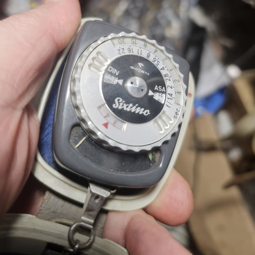 Gossen Sixtino vintage light meter used