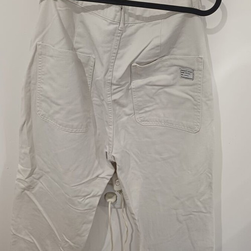 Bershka white straight jeans size 40 like new