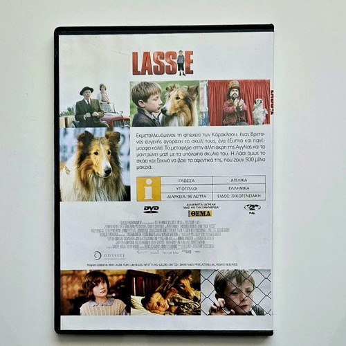 Lassie DVD like new with subtitles