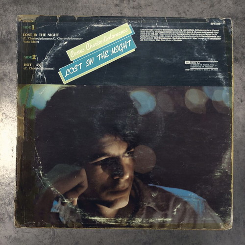 Costas Charitodiplomenos Lost In The Night 12'' Vinyl Maxi Single used