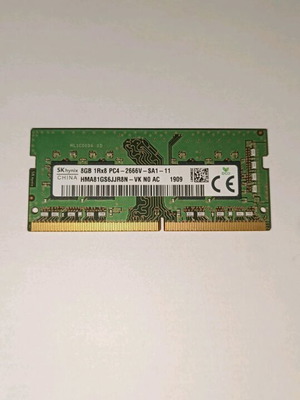 SKhynix 8GB 1Rx8 PC4-2666V RAM used