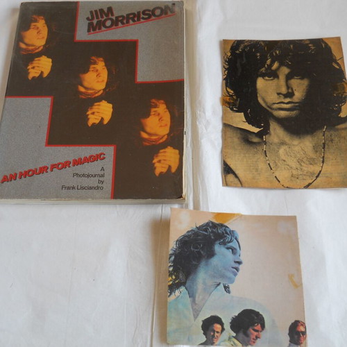 Jim Morrison An Hour For Magic used book