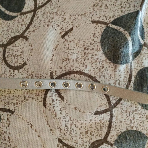 Steven Madden belt new, silver
