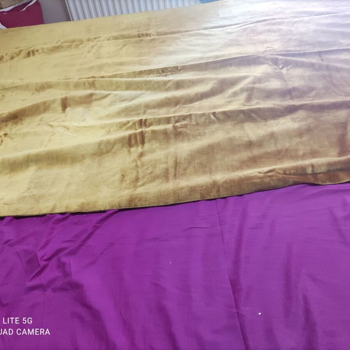 Velvet curtains used, set of 3 pieces