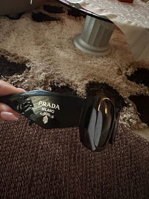 Prada black sunglasses like new