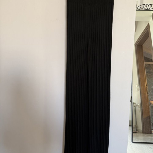 Nadia Rapti knitted pants new, size S 36 8, black