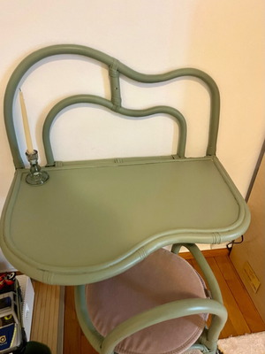 Bamboo table and chair H&M home new with ecological varnish