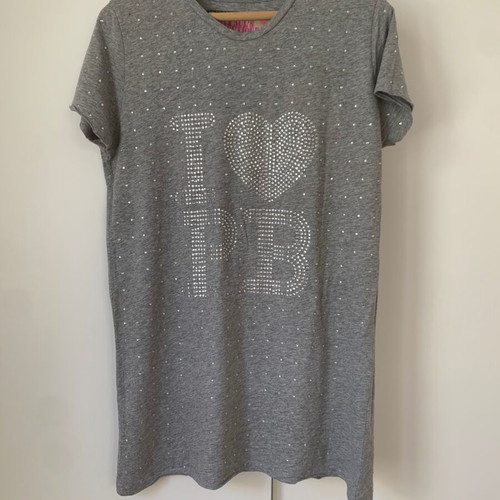 Paul’s boutique long blouse gray size large like new