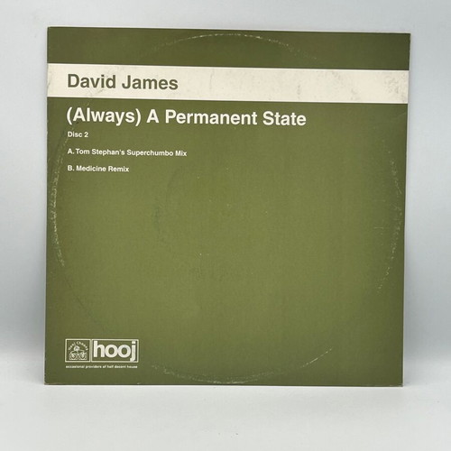 David James (Always) A Permanent State record used