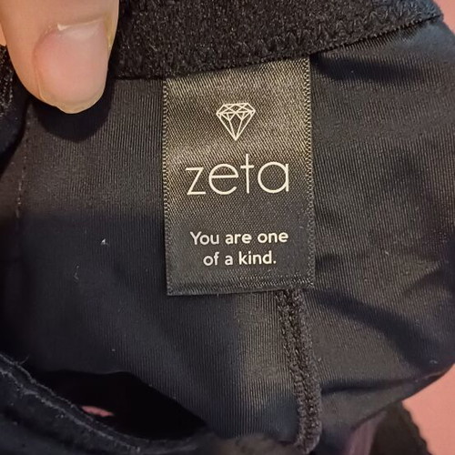 Zeta Curves adjustable postpartum corset black, new