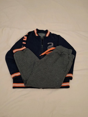 Σετ φόρμες Mayoral σαν καινούργιο, γκρι και μπλε