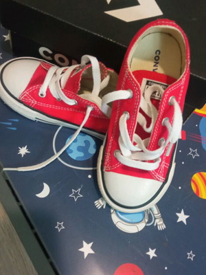 Converse sneakers καινούργια κόκκινα μέγεθος 26