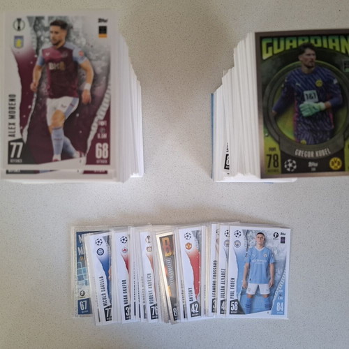 Topps Match Attax Champions League 2023-24 Album like new with extra cards