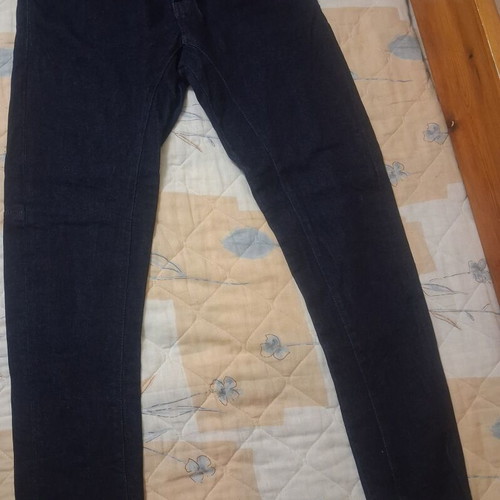 Back 2 Jeans women's slim fit dark blue jeans size L like new