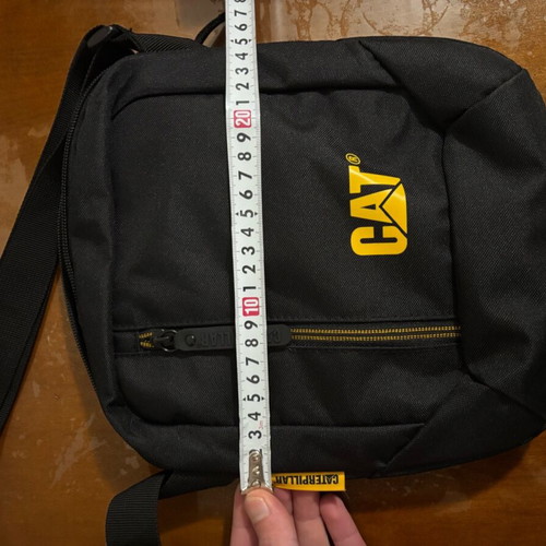 Caterpillar shoulder bag new, black