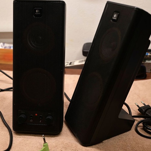 Logitech speakers used in very good condition
