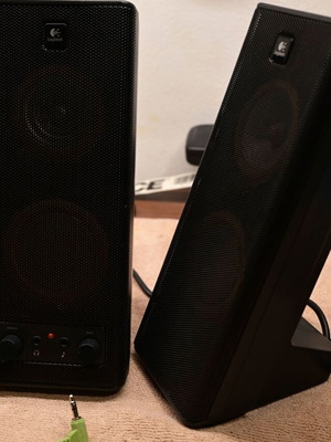 Logitech speakers used in very good condition