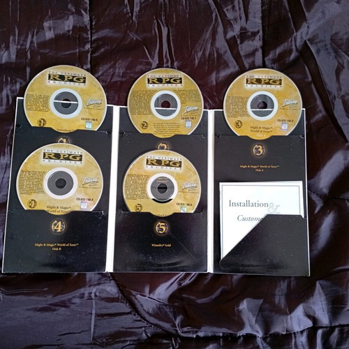 The Ultimate RPG Archives used, collection of 12 classic PC games (CDs) Interplay