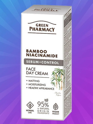 Green Pharmacy Bamboo and Niacinamide Face Day Cream new