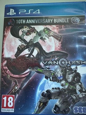 Vanquish and Bayonetta PlayStation 4 like new
