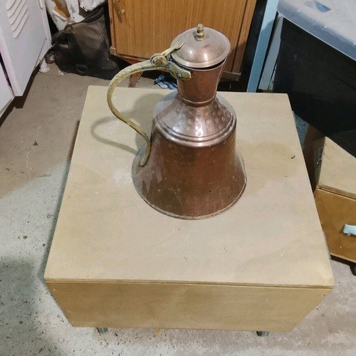 Brass jug refurbished