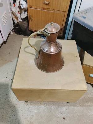 Brass jug refurbished