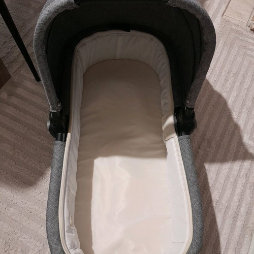 Kikka Boo Ugo stroller 3 in 1 used, dark grey melange