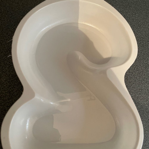 Baking mold number 2 used, height 15cm