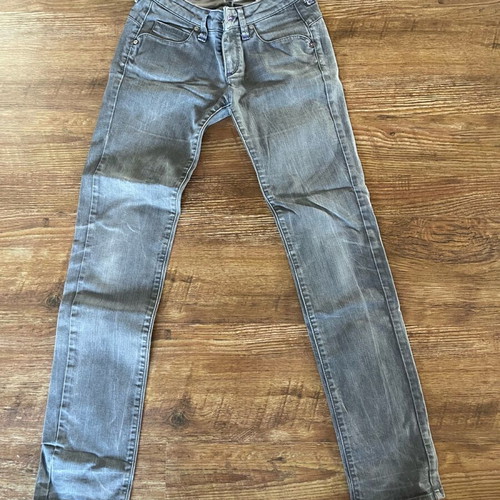 Women's jeans used, size 27, grey