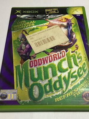 Xbox Oddworld Munch’s Oddysee sealed PAL English UK version