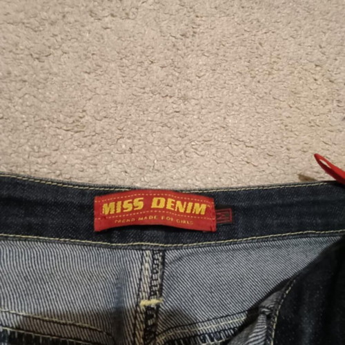 Miss Denim denim skirt like new, blue, size M
