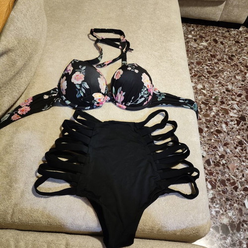 H&M bikini set, black, size 70C