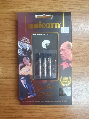Unicorn John Lowe World Champion Steel Tip Darts new 25 grams