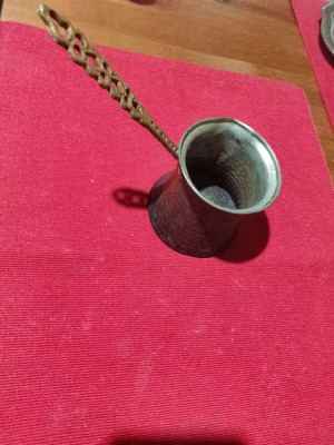 Copper briki used, decorative item
