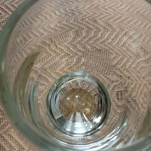 Crystal vase like new, very heavy