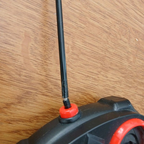 Exost Rc car remote control used with two extra tires