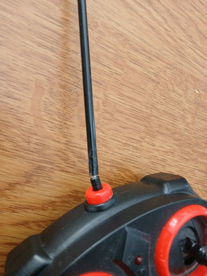 Exost Rc car remote control used with two extra tires
